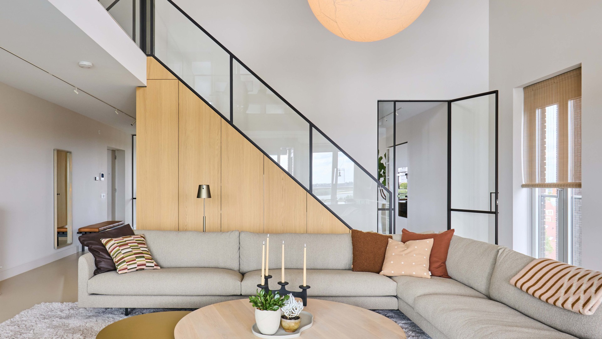 Verbouwing van een penthouse